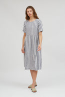 MURAT STRIPES DRESS