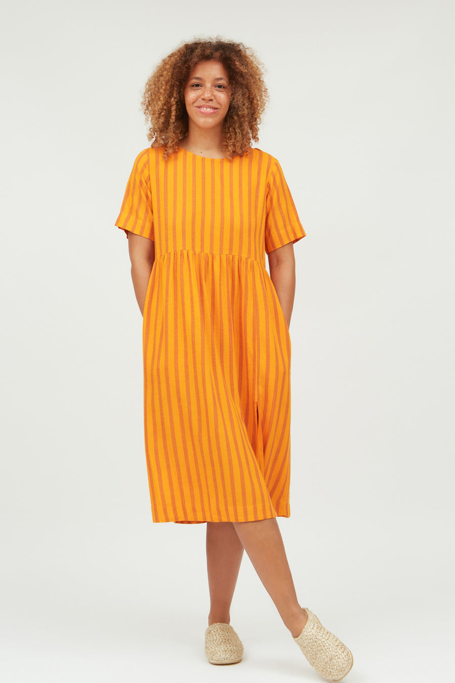 MURAT STRIPES DRESS