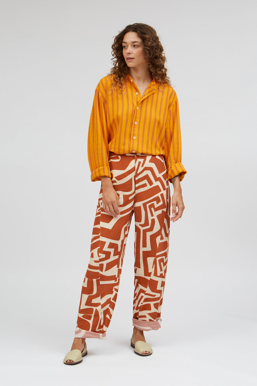 CONGO PRINT PANTS