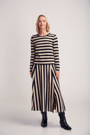 FALDA DIRAN STRIPES