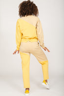 PANTALÓN POL BICOLOR AMARILLO