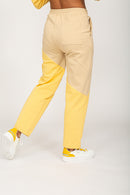 PANTALÓN POL BICOLOR AMARILLO