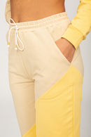 PANTALÓN POL BICOLOR AMARILLO