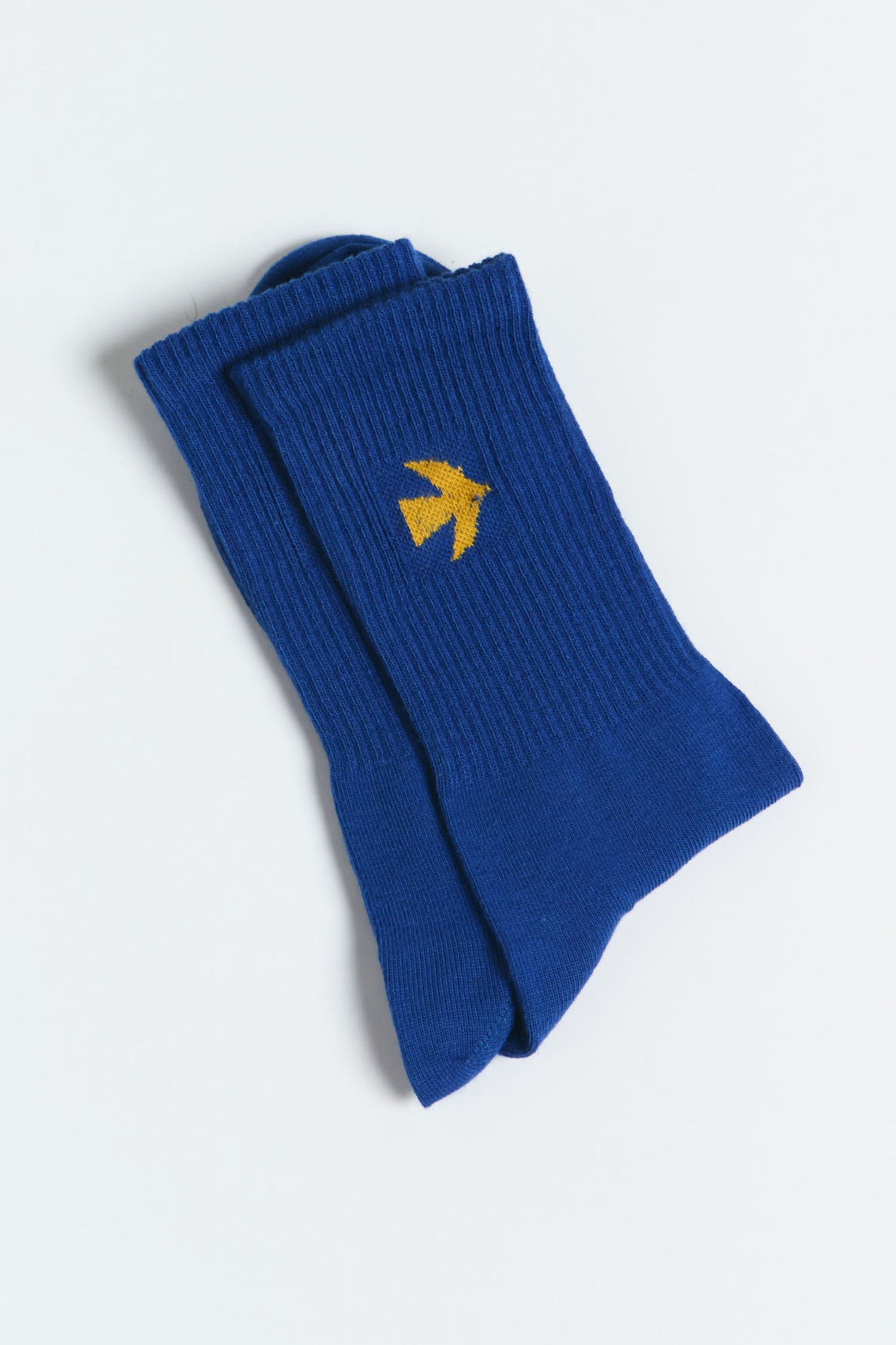 SOCKS BIRD KLEIN BLUE