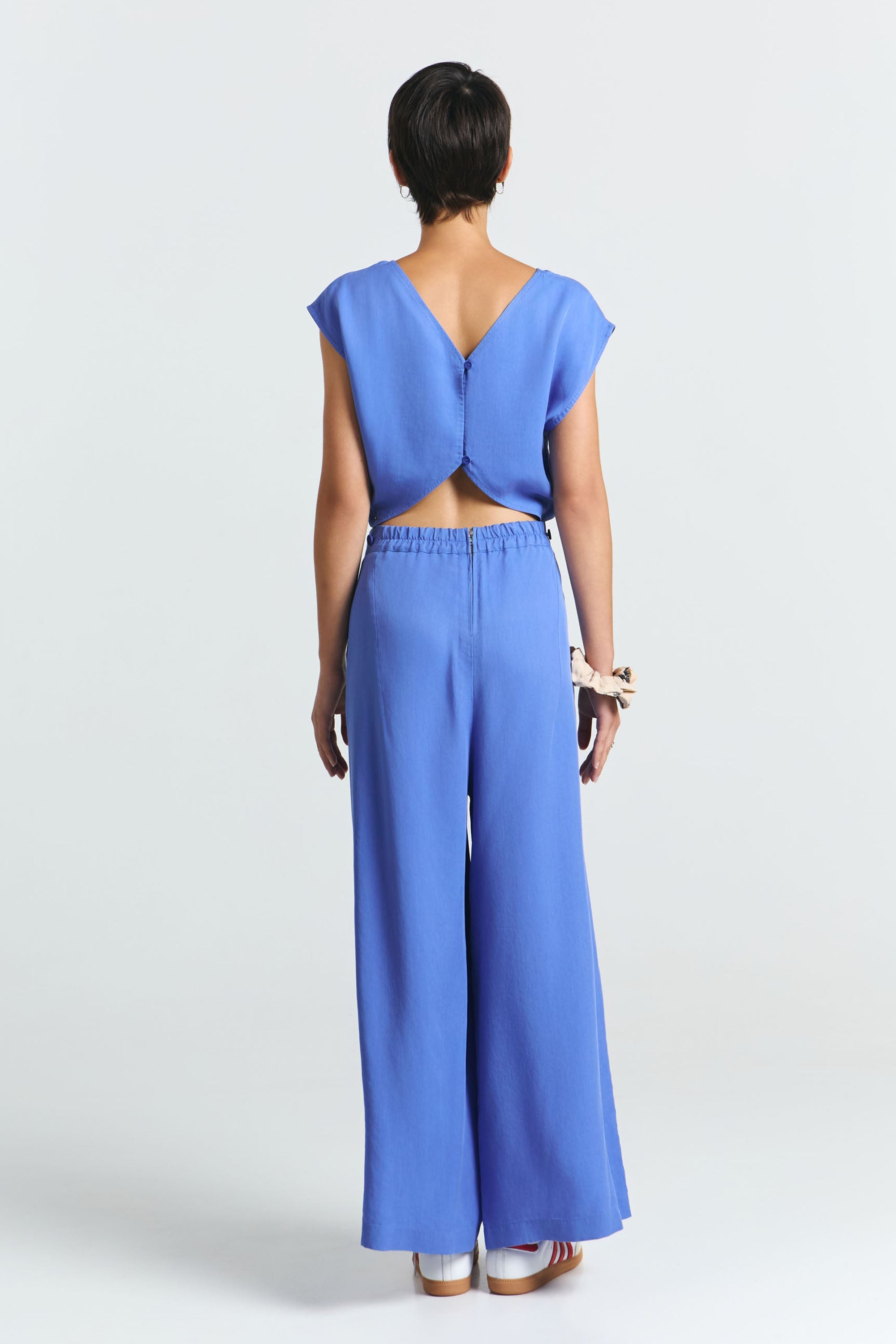 PIMA JUMPSUIT KLEIN BLUE