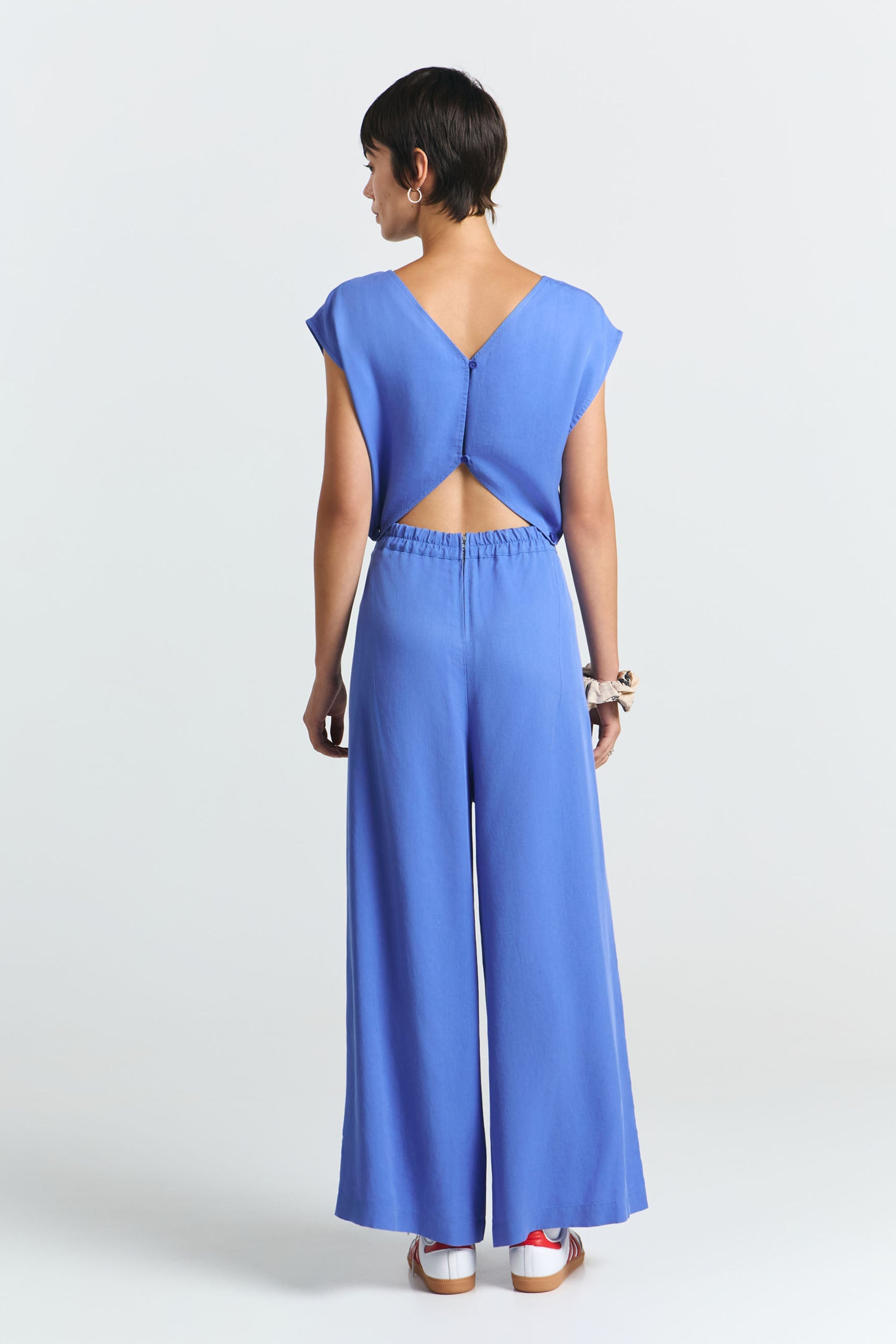 PIMA JUMPSUIT KLEIN BLUE