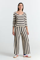 TOP BONAO BLACK STRIPES