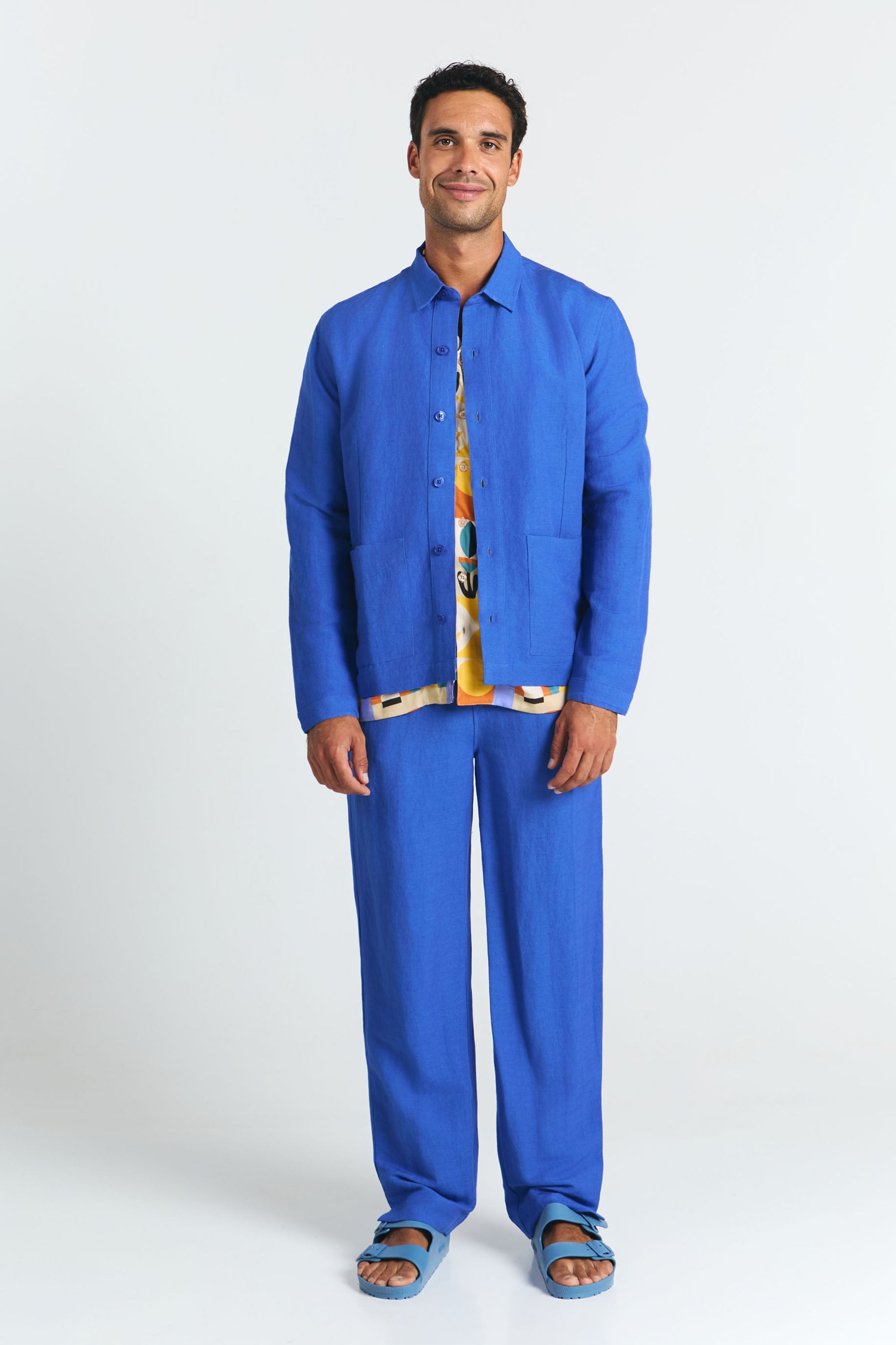 SOMOTO PANTS KLEIN BLUE