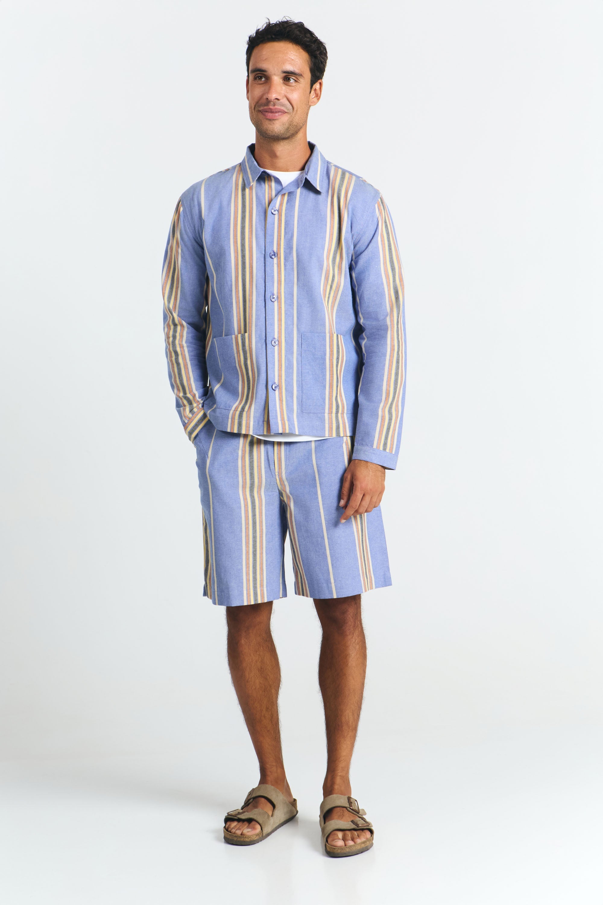 KUA OVERSHIRT STRIPES