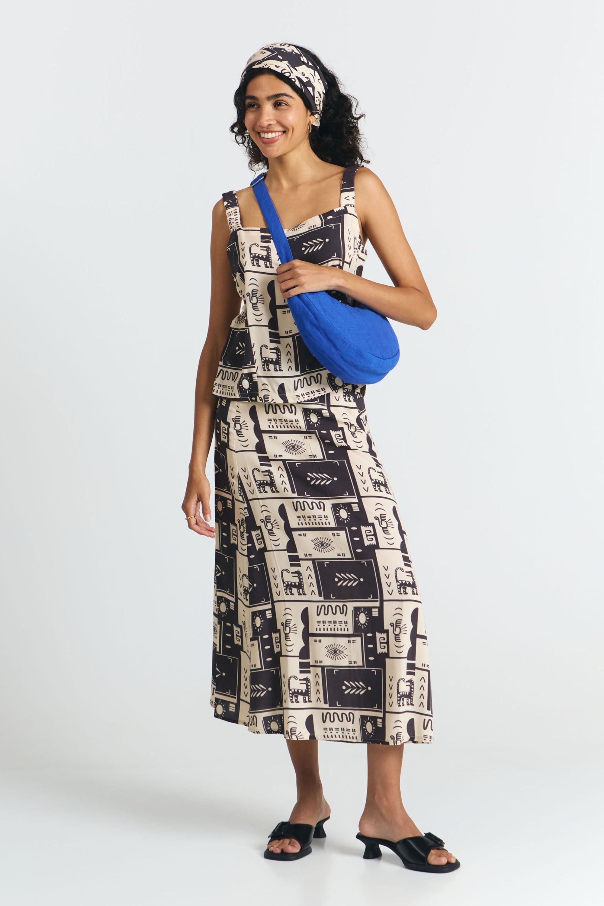 BOLSO MOONBAG JANNO KLEIN BLUE